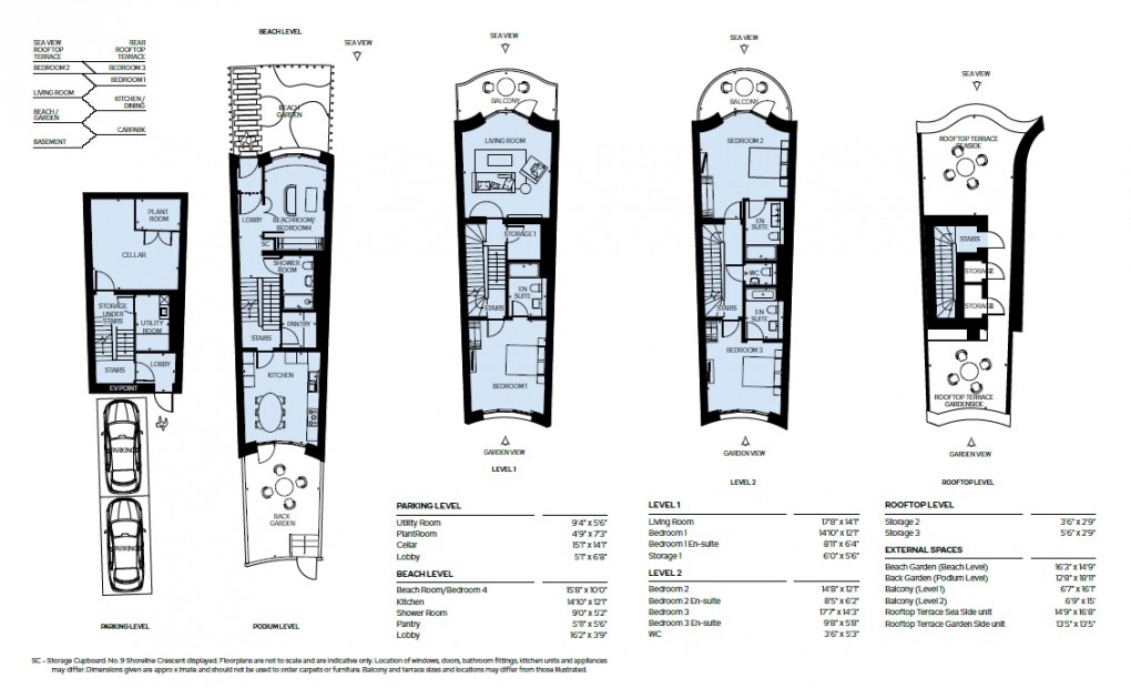 Floorplan for Shoreline Crescent, Folkestone, Kent