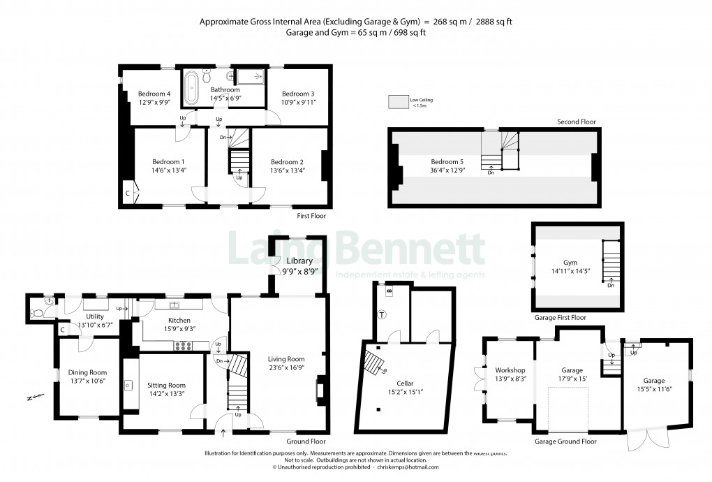 Floorplan for Elham, Canterbury, Kent