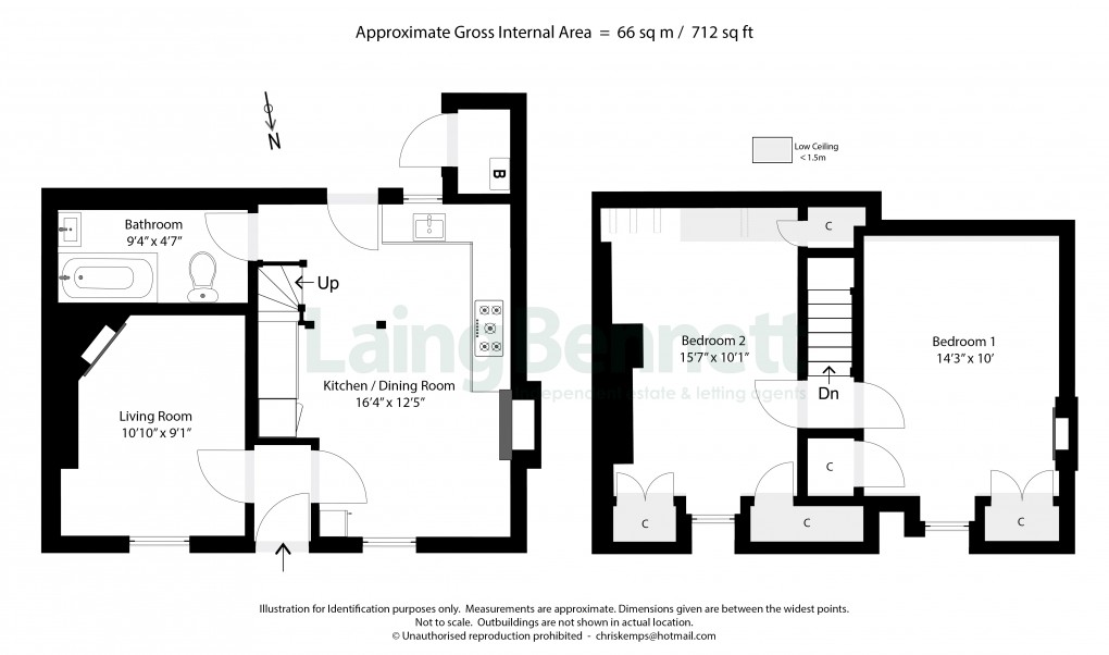Floorplan for Barham, Canterbury, Kent