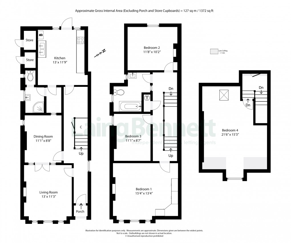 Floorplan for Lyminge, Folkestone, Kent