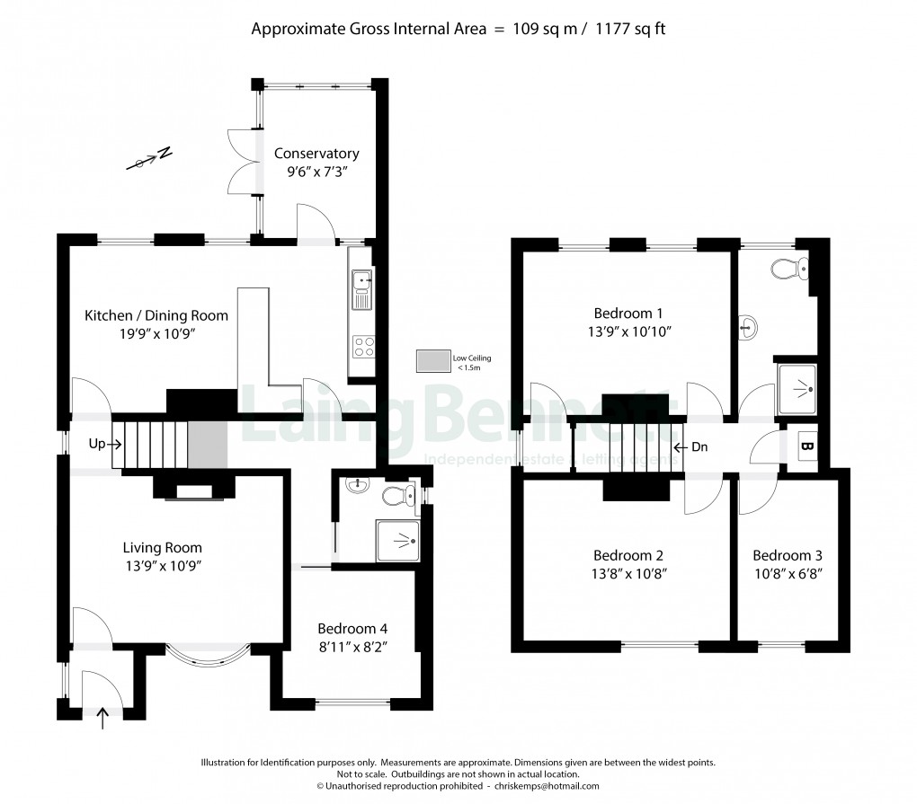 Floorplan for Stanford, Ashford, Kent