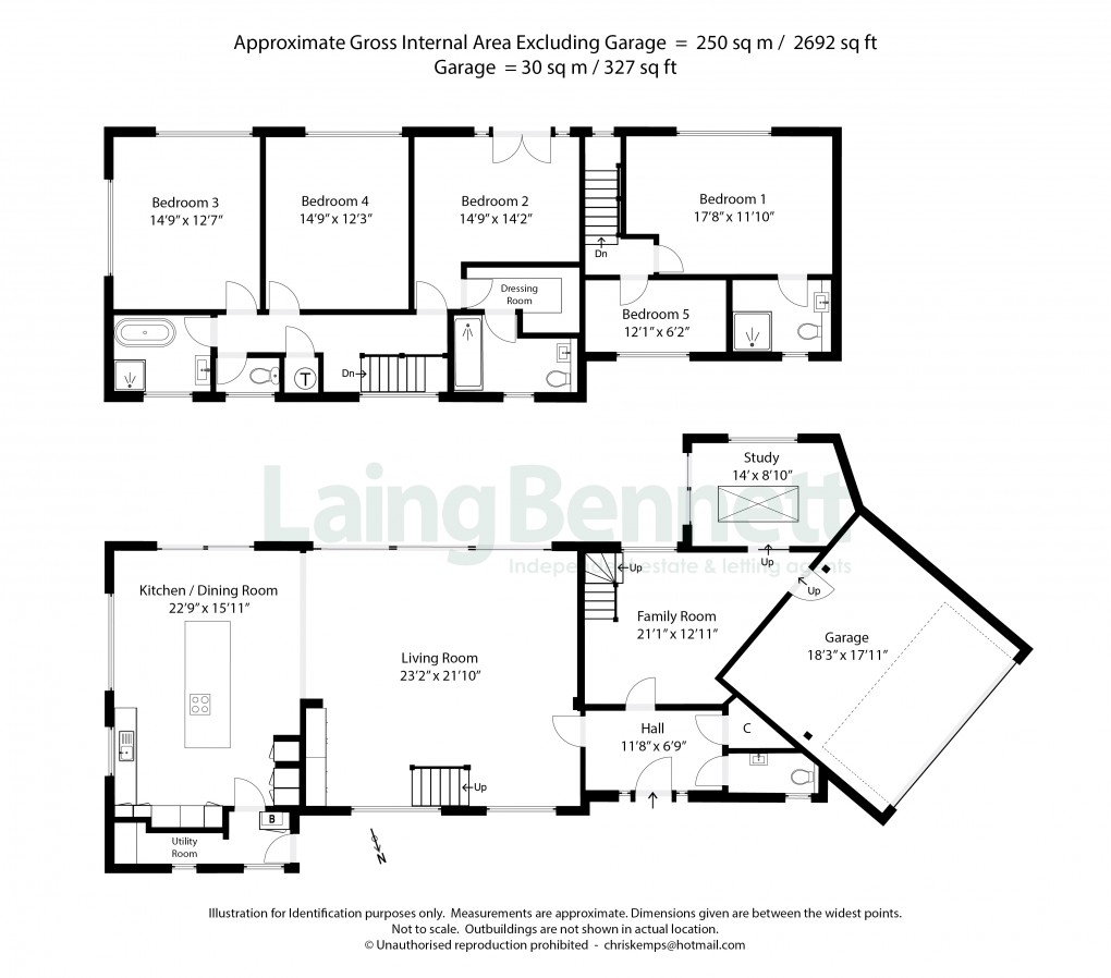 Floorplan for St Stephens Way, Folkestone, Kent