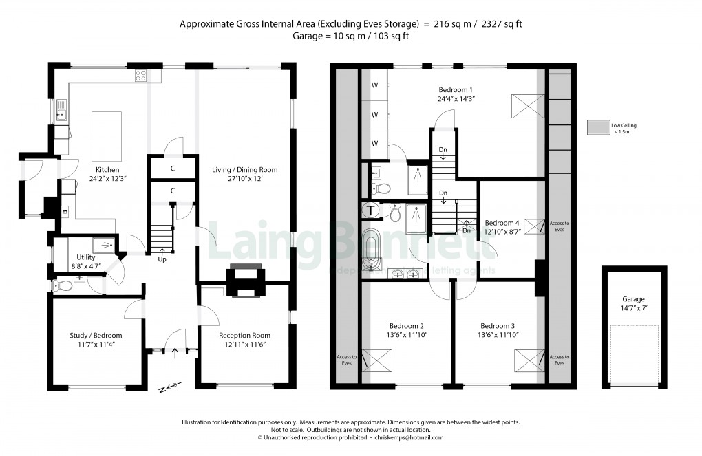 Floorplan for Fairlight Road, Hythe, Kent