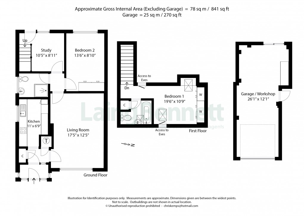 Floorplan for Lyminge, Folkestone, Kent