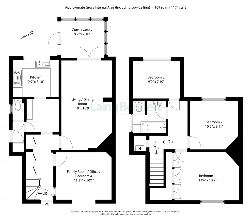 Floorplan for Barham, Canterbury, Kent