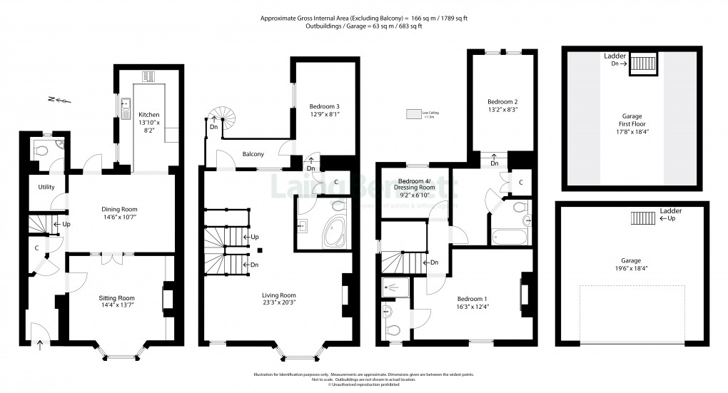 Floorplan for Sandgate, Folkestone, Kent