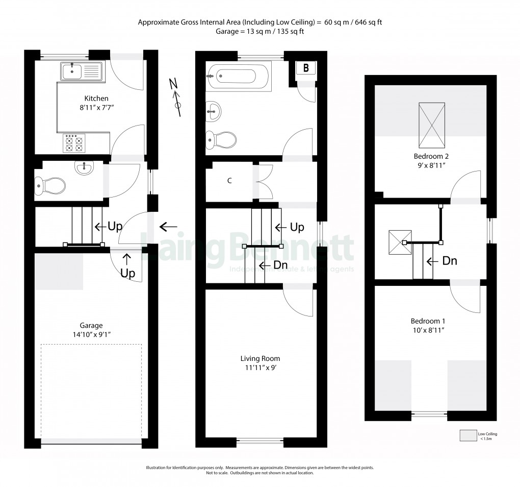 Floorplan for Chapel Street, Hythe, Kent