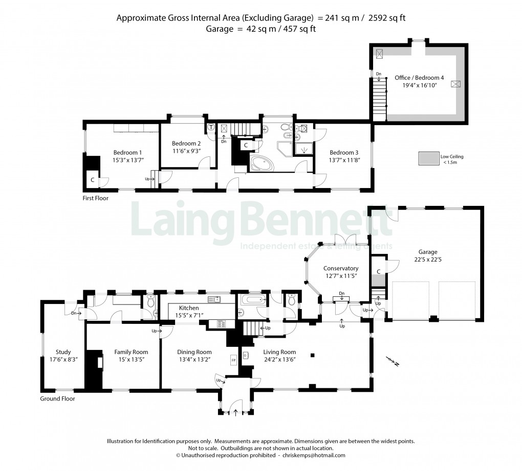 Floorplan for Kingston, Canterbury, Kent