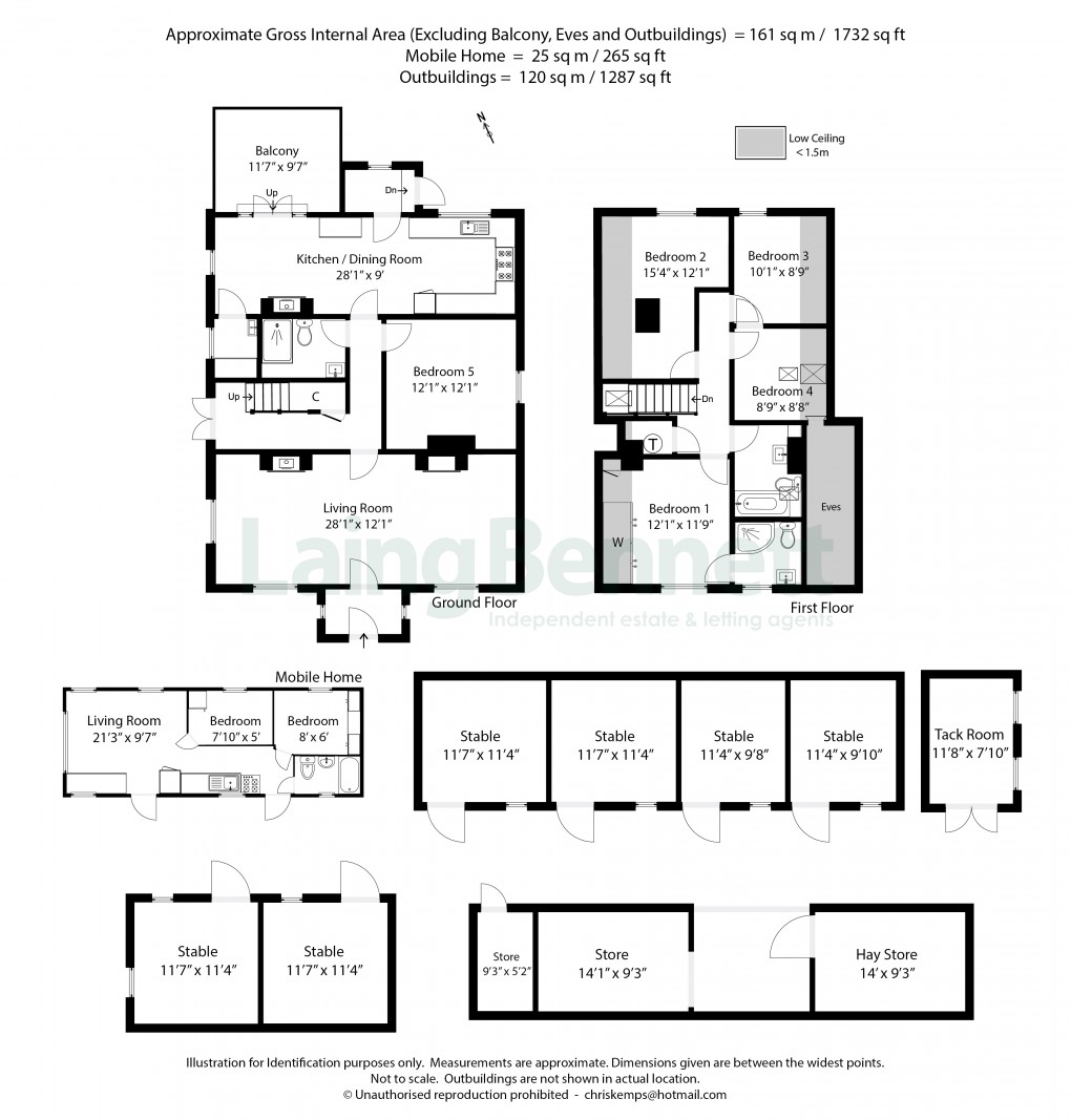 Floorplan for Lyminge, Folkestone, Kent