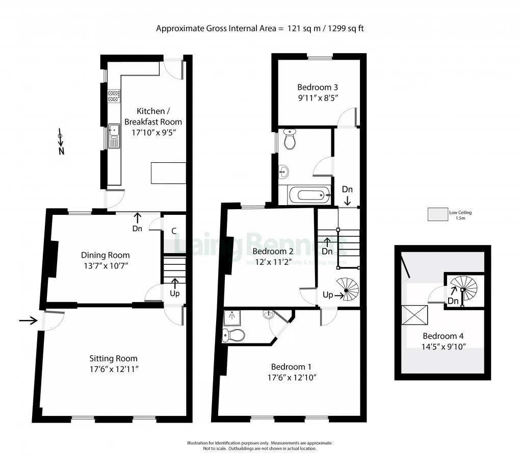 Floorplan for Seabrook Road, Hythe, Kent