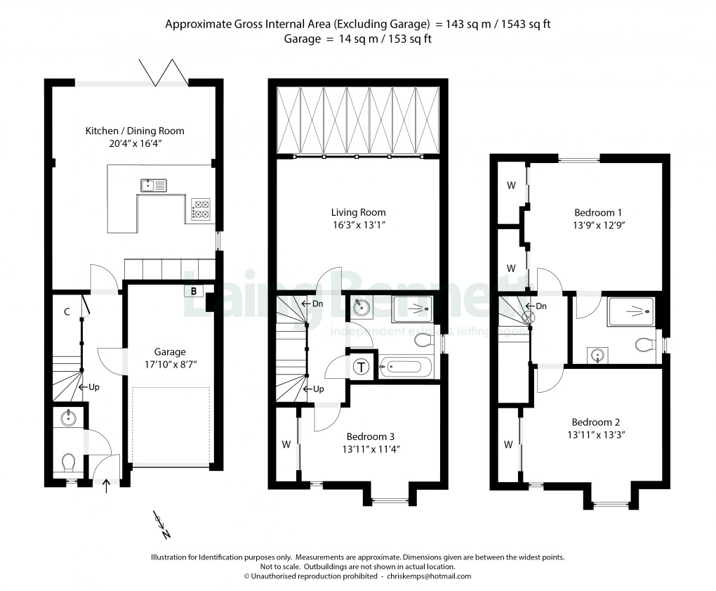 Floorplan for Hawkinge, Folkestone, Kent