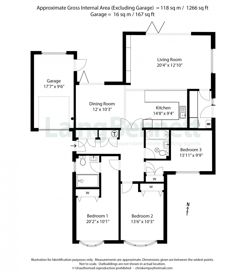 Floorplan for Lyminge, Folkestone, Kent