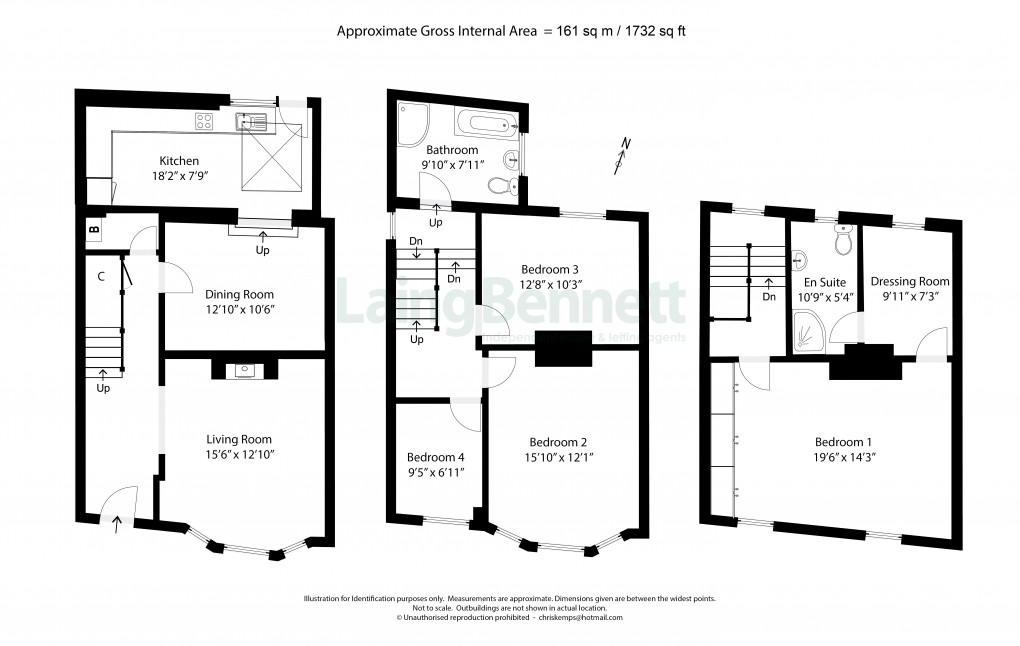 Floorplan for Sandgate, Folkestone, Kent