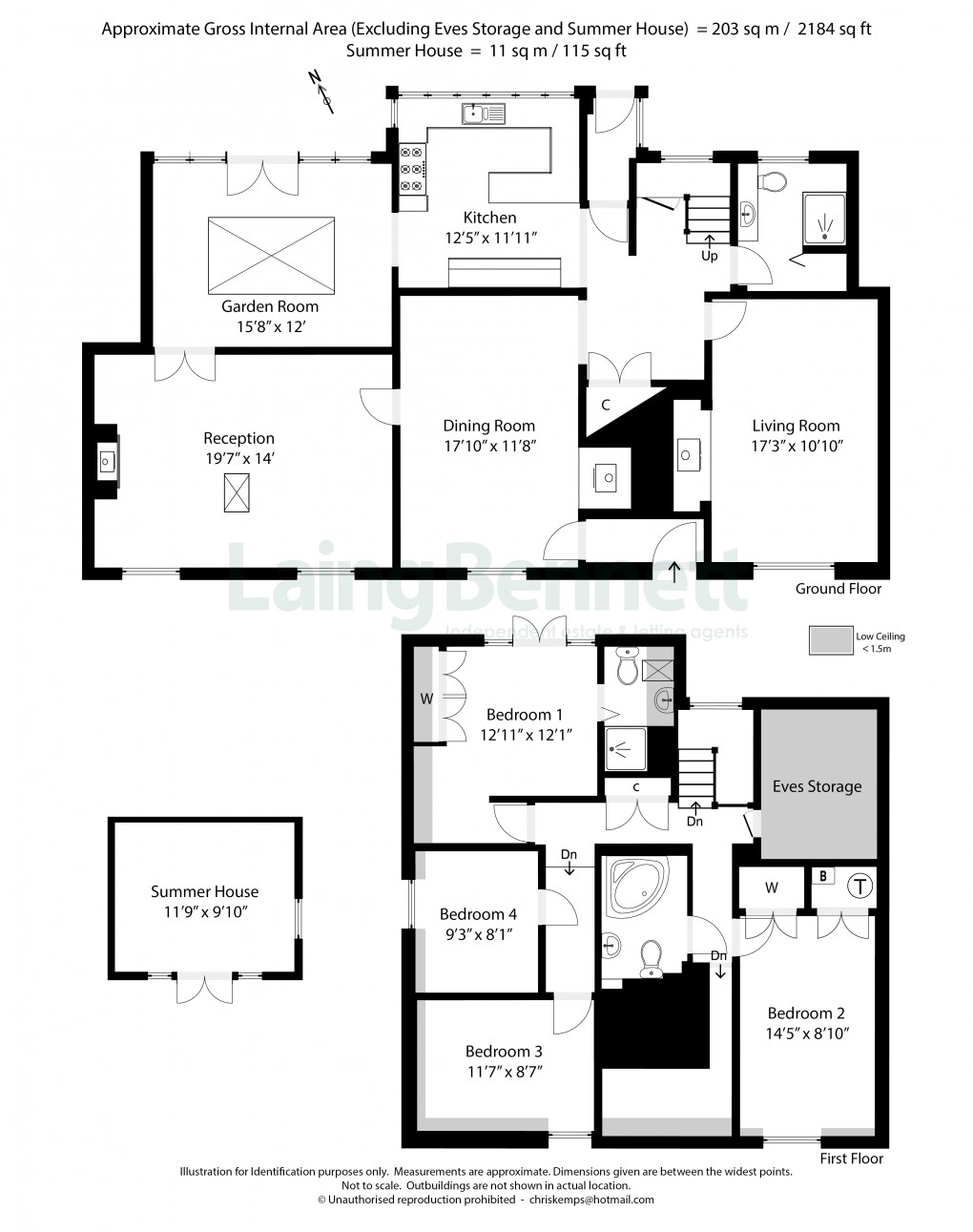 Floorplan for Lyminge, Folkestone, Kent