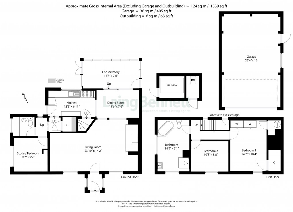 Floorplan for Elham, Canterbury, Kent
